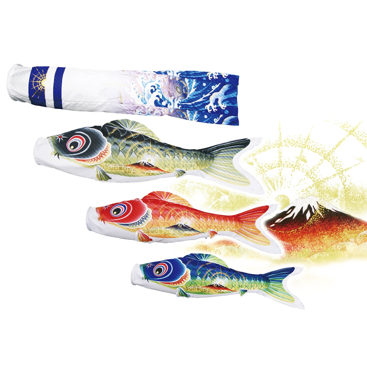 Single Koi Mount Fuji